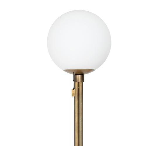 Not Yet Made - Made To Order Brass and Glass Strapatz Floor Lamp by Sabina Grubbeson for Konsthantverk For Sale - Image 5 of 8
