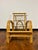 Wood Mid-Century Modern European Franco Albini Style Low Profile Rattan Curved Lounge Chair For Sale - Image 7 of 12