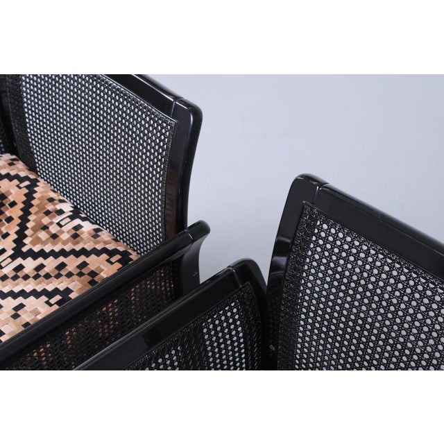Black Wicker Lounge Chairs from Arne Norrel, 1970s, Set of 2 For Sale - Image 17 of 18