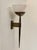 Vintage Art Deco Wall Sconce in Brass and Acrylic Glass, France, 1930 For Sale - Image 3 of 11