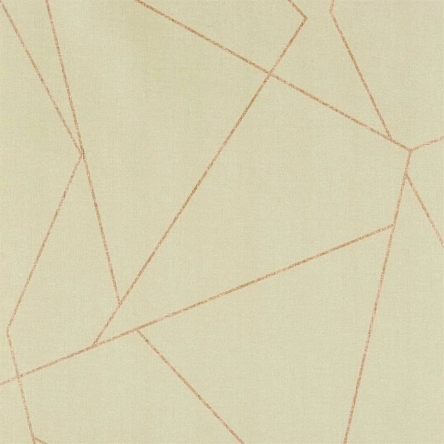 Harlequin Parapet Wallpaper in Rose - a Sample For Sale