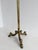 Vintage Brass Hall Stand with Rotating Crown and Lower Hook Ring, 1960s For Sale - Image 17 of 18