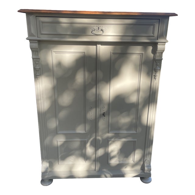 Antique Sideboard in Fir, 1890s For Sale