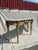 Wood Antique Console Table, Gilded With Marble Top For Sale - Image 7 of 10