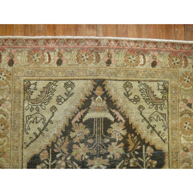 Early 20th Century Antique Persian Malayer Rug - 4'2" x 6'3" For Sale - Image 5 of 18