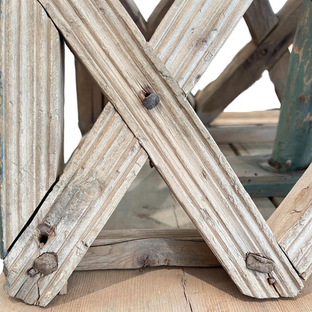 18c French Antique Tall Book Stand From Alsace For Sale - Image 4 of 4