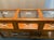 Wood Vintage Display Counter in Teak For Sale - Image 7 of 9