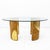 Mid-Century Modern Italian Rattan and Brass Dining Table by Vivai Del Sud, 1970s For Sale - Image 9 of 9
