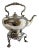 19th Century Tilting Teapot With Stand & Burner- 2 Pieces For Sale