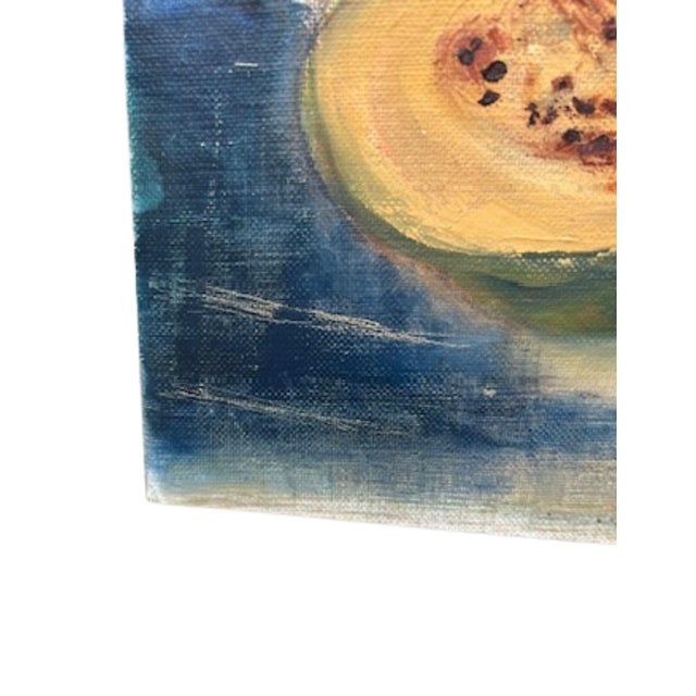 Vintage Kitchen Still Life Acrylic Painting on Canvas For Sale - Image 9 of 13