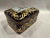 Mid 20th Century Limoges France Hand Painted Porcelain Trinket/Jewelry Box With Floral Accents For Sale - Image 5 of 10