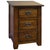 Mission Quarter Sawn Oak 3-Drawer Nightstand |Micheal Cherry For Sale - Image 10 of 12