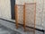 Wood Mid 20th Century Teak Four Panel Room Divider Screen For Sale - Image 7 of 13