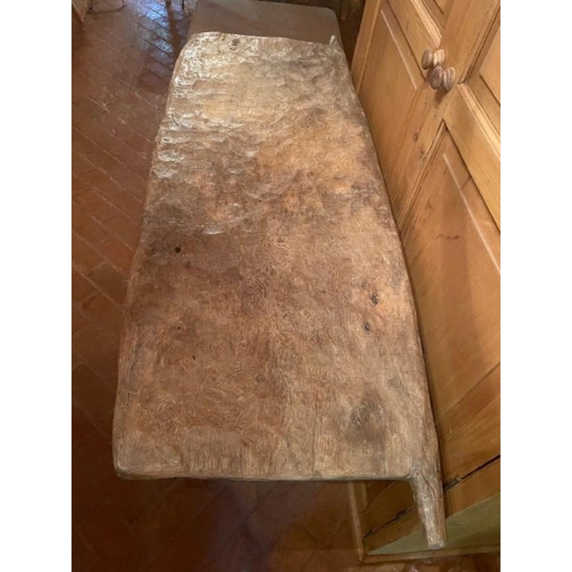 Sand 1960s Carved Wooden Swing Hut Door Batonga Zambezi Africa Tribal For Sale - Image 8 of 12