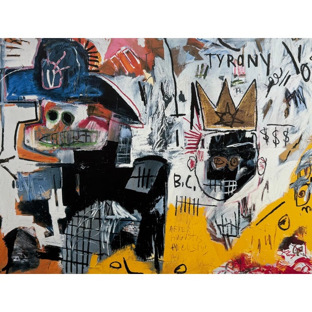 Jean Michel Basquiat (1960-1988), Untitled (Tyrany), 1982, Copyright Estate of Jean Michel Basquiat, Licensed by Artestar New York, Printed in the Uk For Sale - Image 13 of 16
