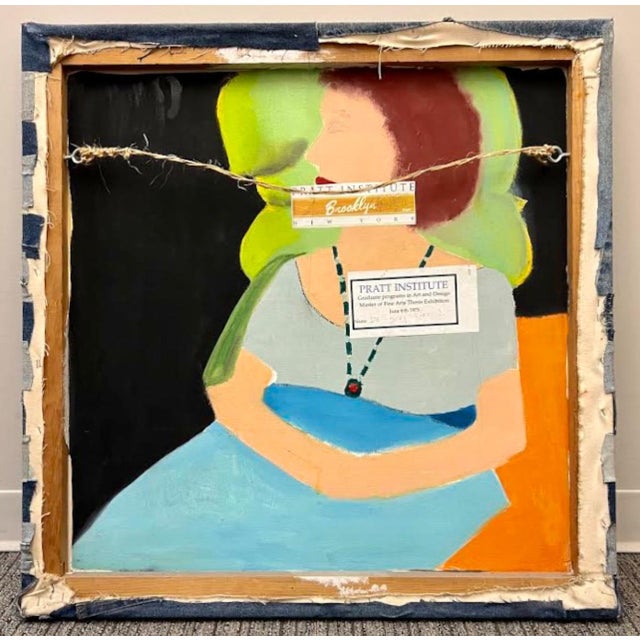 Jean Jacques de la Verriere, Vintage 1970s Pop Art Americana Patriotic American Flag Denim Jeans Hand Sewn For Sale - Image 11 of 12