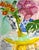 Contemporary "Garden Room" an Original Colorful Painting by Shann Spishak For Sale - Image 3 of 9
