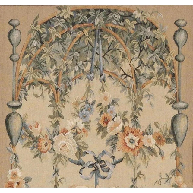 Chinese Wall Hanging Tapestry- 2'2"x 5'8" For Sale - Image 4 of 4