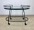 1960’s Mid Century Modern Oval Outdoor Wrought Iron “Pinecrest” Bar Cart by Russell Woodard For Sale - Image 10 of 10