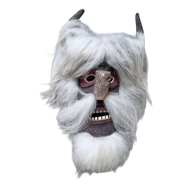 Romanian Carnival Mask, 1970s For Sale