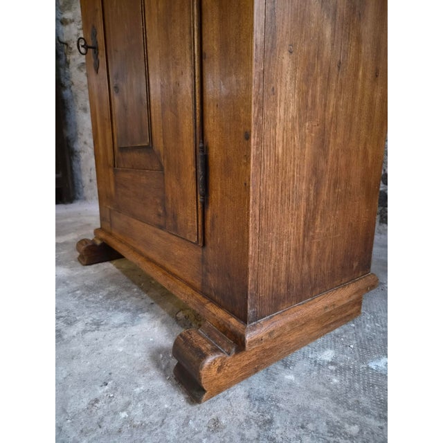 Antique French Oak Single Door Cupboard, 18th Century For Sale - Image 15 of 18