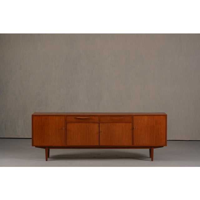 Vintage Teak Sideboard, Denmark, 1970s For Sale - Image 12 of 12