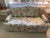 Shabby Chic Mid 20 Th C Vintage Floral Chintz Loveseat Sofa Blue Orange For Sale - Image 3 of 14