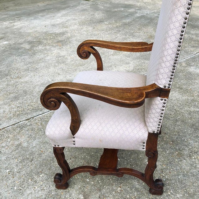 Antique French Louis Xiv Armchair Chairish