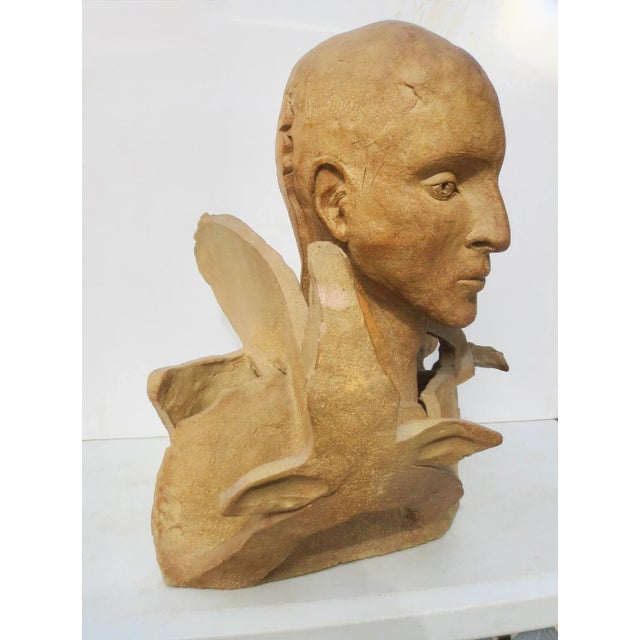 Mary Frank (British, 1933-). Major British figure in mid-century sculpture, working in clay. This is an early work from a...