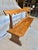 Italian 19th Century Italian Pine Frattino Design Bench For Sale - Image 3 of 12
