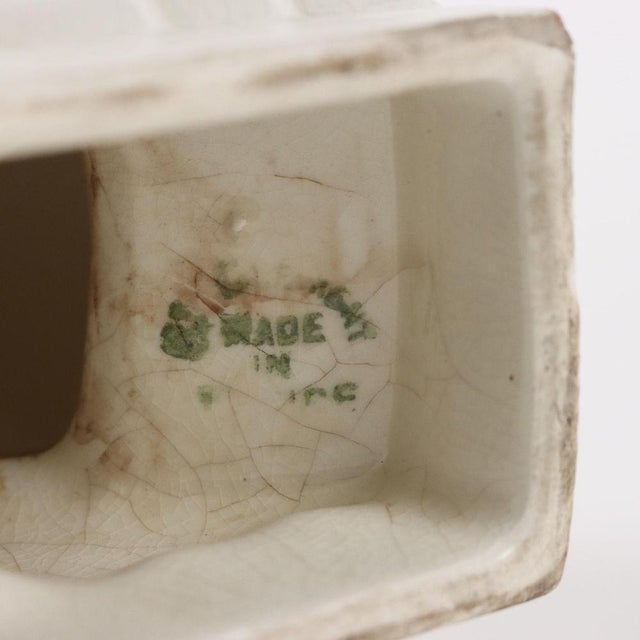 White Ceramic Sculpture Pigeon by George Ventrillon for Saint Clement For Sale - Image 8 of 9