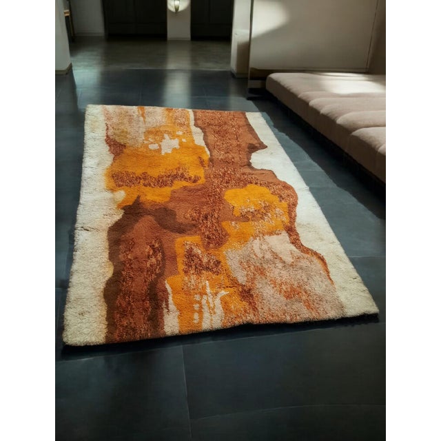 Rug with Abstract Composition from Desso, 1950s For Sale - Image 11 of 14