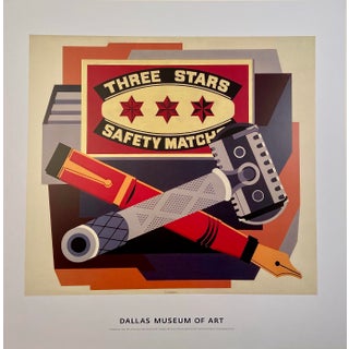 Contemporary Gerald Murphy Dallas of Art Museum Exhibition Poster For Sale