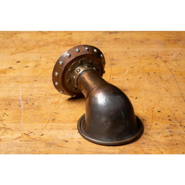 Early 20th Century Early 20th Century Copper Marine Cowl Ventilator For Sale - Image 5 of 8