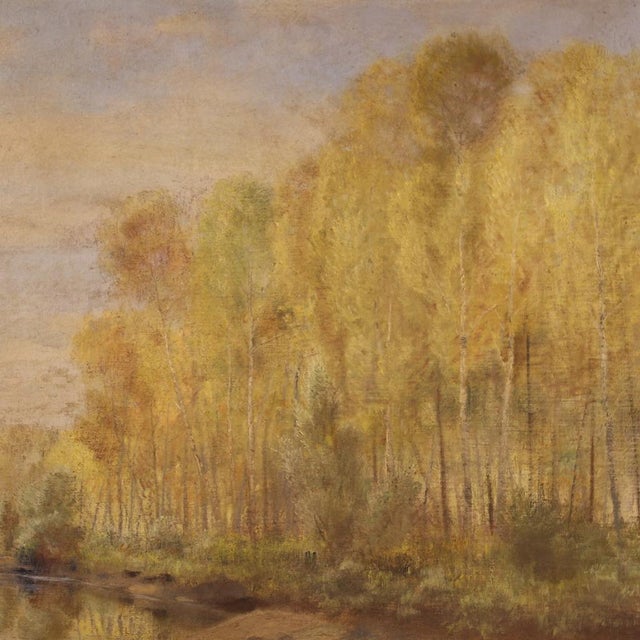 1950s A. Corradi, Landscape, 1950, Oil on Panel, Framed For Sale - Image 5 of 15