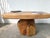 Vintage Brutalist Coffee Table in Cedar, 1970s For Sale - Image 11 of 18