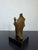 Metal Modern Abstract Geometric Bronze Sculpture on Black Granite Base, Brazil 1980s For Sale - Image 7 of 12