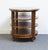 Wood Stanley Furniture Solid Knotty Pine English Country Revival 28" Round Tiered Accent End Table 534-15-12 For Sale - Image 7 of 9