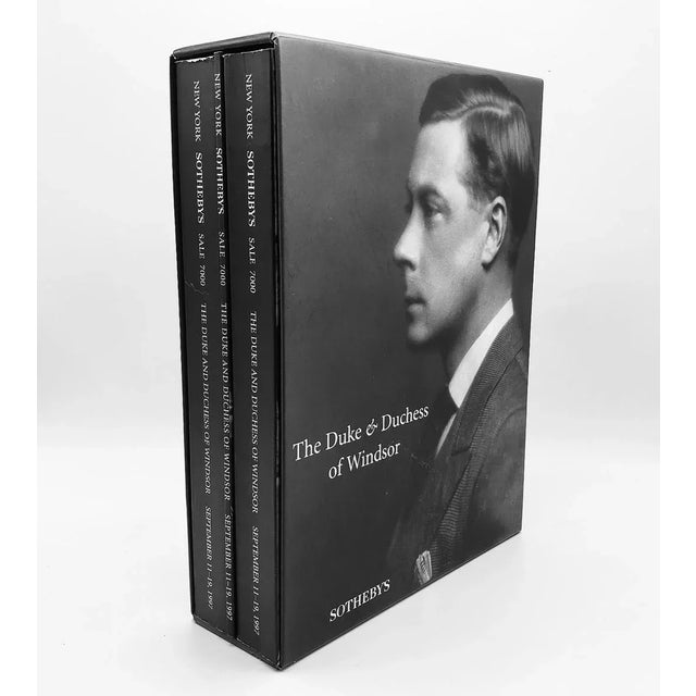Duke & Duchess of Windsor Sotheby's Auction Catalogue, 1997, Set of 3 Softcover Volumes With Slipcase For Sale - Image 4 of 18