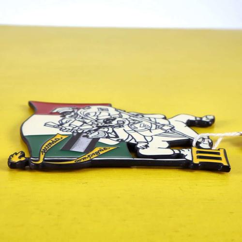 2000 - 2009 Bassotti Band Metal Sign For Sale - Image 5 of 8
