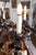 Black Mid 20th Century French Wrought Iron Chandelier For Sale - Image 8 of 12