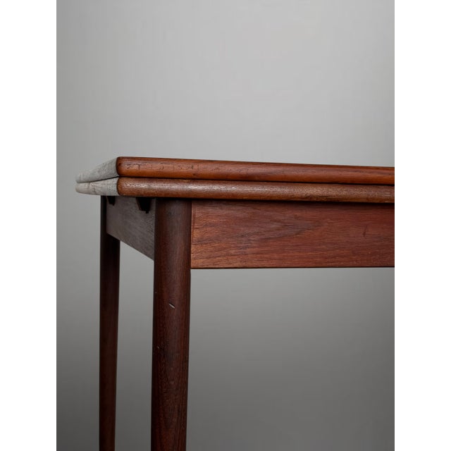 Mid-Century Scandinavian Teak Extendable Dining Table, 1950s For Sale - Image 11 of 13