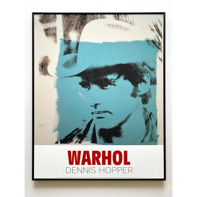 Andy Warhol Foundation Lithograph Print Framed Special Edition Pop Art Poster " Dennis Hopper " 1970 For Sale - Image 13 of 13