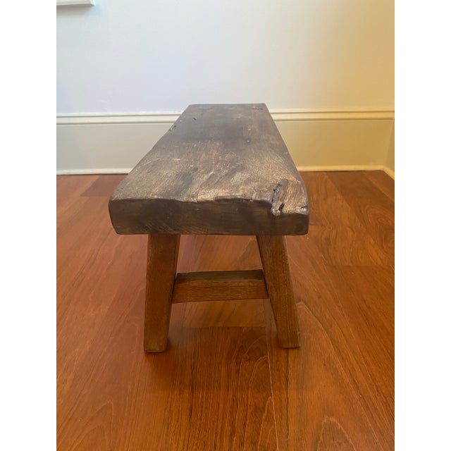 Coffee 1940s Vintage Brutalist Stools - a Pair For Sale - Image 8 of 13