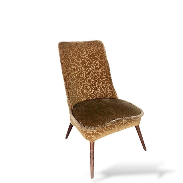 1950s Mid-Century Modern Cocktail Chairs, 1950s, Set of 2 For Sale - Image 5 of 7
