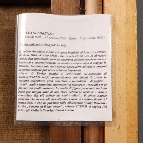 Lorenzo Delleani, Untitled, Oil on Canvas For Sale - Image 12 of 13