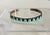 1930s Zuni Turquoise and Silver Bracelet Set For Sale - Image 11 of 15