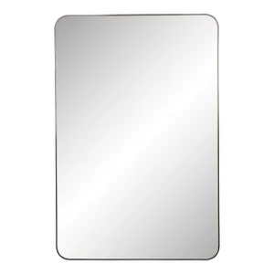 Franco Black Metal Mirror