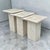 1980s Vintage Tall Marble Nesting Tables For Sale In Miami - Image 6 of 18