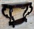 Hollywood Regency French Regency Console Table in Carved Walnut For Sale - Image 3 of 7